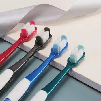 Зубная щетка Doctor Bai Wanshu с мягкой щетиной, в японском стиле, маленькая головка, семейная упаковка для пар, унисекс