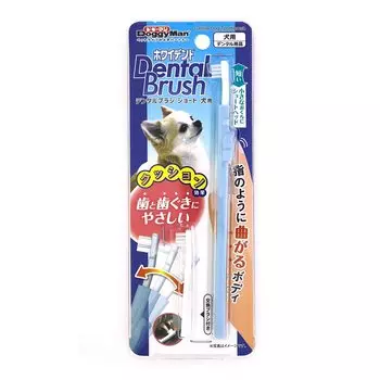 Зубная щетка Doggyman короткая для собак