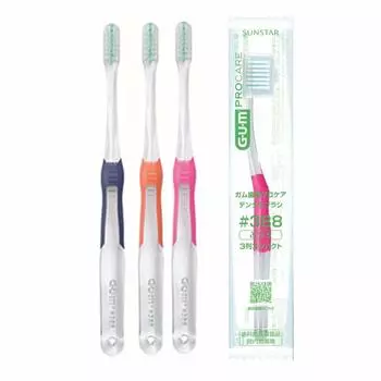 Зубная щетка GUM Gum Periodontal Pro Care 20 шт. Доступно в Dental [Продукты Клиники] [Любой цвет] (#388 (3-рядный компактный))