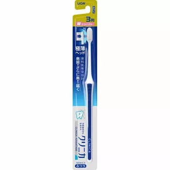 Зубная щетка LION Clinica Advantage 3 ряда ультракомпактная 1 зубная щетка Обычная профилактика кариеса Зубные щетки профилактика кариеса