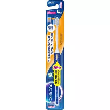 Зубная щетка LION Clinica PRO, 4 ряда, ультракомпактная, 1 зубная щетка, мягкая Зубные щетки для профилактики кариеса Используйте кончики щетинок, чтобы слегка почистить зубы