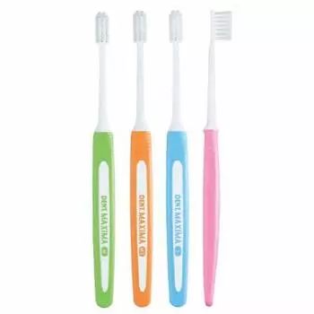 Зубная щетка Lion Maxima MAXIMA 12 предметов S Soft DENT. оранжевый