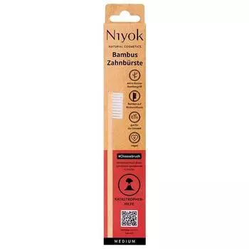 Зубная щетка Niyok Choice Brush Bamboo, 1 шт.
