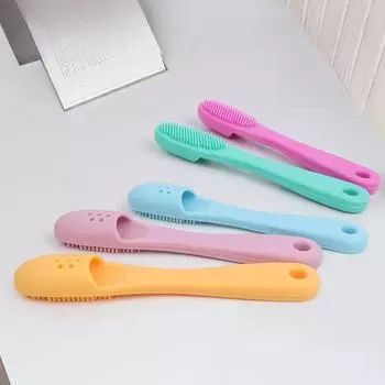 Зубная щетка Pet Finger для чистки полости рта у собак Lemon розы красного