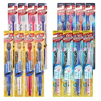 Зубная щетка премиум-класса Yebisu (4 штуки, 4 вида, выберите 1) 4 6 row wide heads 16,900 won