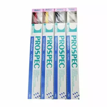 Зубная щетка PROSPEC Young x Set of 5 Normal Color Эксклюзивный продукт PROSPEC Dental (М Нормальный)
