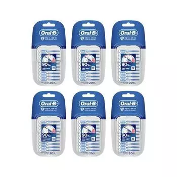 Зубная щетка резиновая Oralbi I-образная, 20, 6