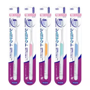 Зубная щетка Shumitect Gentle Periodontal Care 3D Fit Sensitivity Care Thin Compact 5 бутылок выбрать нельзя (Мягкий) цвет
