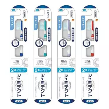 Зубная щетка Shumitect True White Sensitivity Care Regular 4 шт. нельзя выбрать (Нормальный) цвет