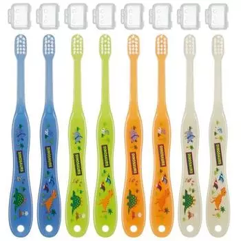 Зубная щетка Skater для младенцев 0-3 лет мягкая 8 предметов динозавр 15 см TB4SE-A