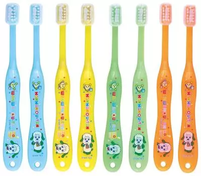 Зубная щетка Skater для младенцев лет, мягкая, 8 штук, 15 см, 0-3 года, Peek-a-boo TB4SE-A