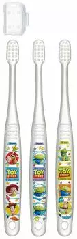 Зубная щетка Skateter для детей дошкольного возраста, мягкая, прозрачная, 3 шт., История игрушек TBCR5T 3-5 лет
