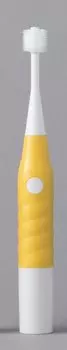 Зубная щетка Steer 360 градусов с щетиной, электрическая зубная щетка для детей POPOTAN, конфетно-желтая жёлтый