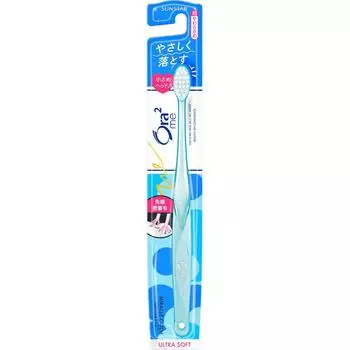 Зубная щетка Sunstar Aura Two Me, чудо-ловушка, супер мягкая. Отбеливающие зубные щетки Материал] Материал шаблона: Материал волос ПЭТ: Отбеливание нейлона