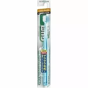 Зубная щетка Sunstar Gum Well Plus Dental Brush Soft Ultra Compact не может быть шт. #366 4-рядная *Цвет выбран. 4