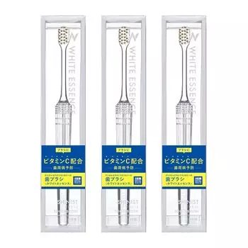 Зубная щетка White Essence Shinist, маленькая, компактная, сверхтонкая, зубная паста, кариес, пародонтоз, чудо (Шинист (Витамин С) 3 бутылки)