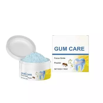 Зубной порошок бережно заботится об очищении зубов и освежении дыхания. Это портативный зубной порошок для ежедневного ухода One Size