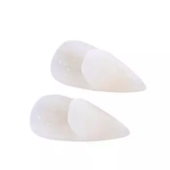 Зубной протез вампира, зубной клоун на Хэллоуин, забавный злой ужасный аксессуар для косплея 15mm бежевый