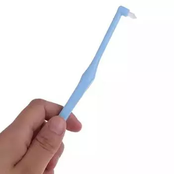 Зубные брекеты Зубная нить Зубная щетка Межзубный ершик Щетка для зубов мудрости Ортодонтические брекеты оранжевый