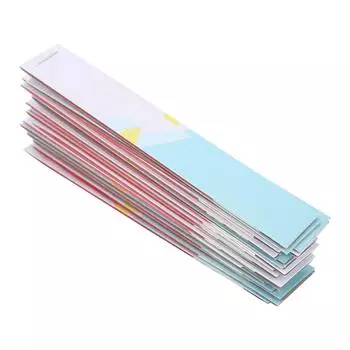 Зубные полоски бумаги для артикуляции прикуса Уход за полостью рта Зубные принадлежности Аксессуары для стоматолога Red синий