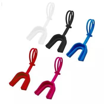 Зубные скобы Защитник для зубов Защита зубов Спортивная капа для лакросса Хоккей чёрный