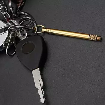 Зубочистка Yousheng, съемная, антиблокирующая, подвесная, брелок для ключей, многофункциональная, зубочистка для фруктов, титановая, зубочистка для походов, походный инструмент, наружные принадлежности красный