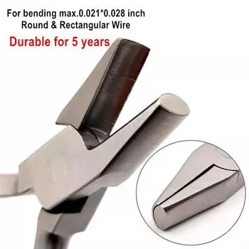 Зубоврачебная полая арка, формирующая плоскогубцы из нержавеющей стали для круглой и прямоугольной проволоки Макс.. Инструменты стоматолога Denta Lab Instrument 0,021*0,028 дюйма