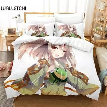 Zuihou (Kancolle) Bedding Set Single Twin Full Queen King Size Bed Set Aldult Kid Bedroom Duvet cover Sets Print bed sheet set 70x133cm 2pcs