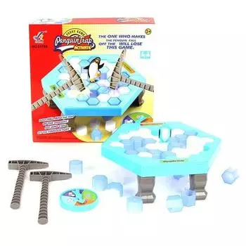Zulayka Happy Play Penguin Trap Ice Breaker Настольная игра, популярная корейская игра