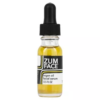 ZUM, Zoom Face, Argan Oil Facial Serum, 0.5 fl oz