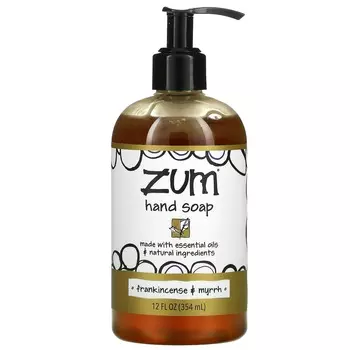 ZUM, ZUM Hand Soap, Frankincense & Myrrh, 12 fl oz (354 ml)