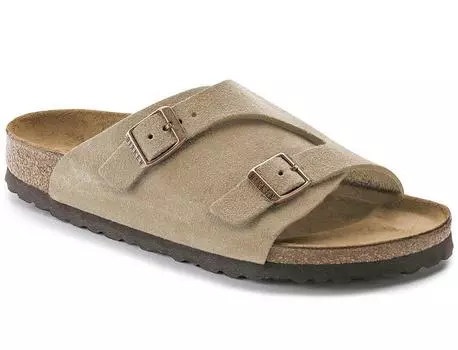 Zurich Leather 050461 Taupe cm [Birkenstock] Женские 26,5 серо-коричневый