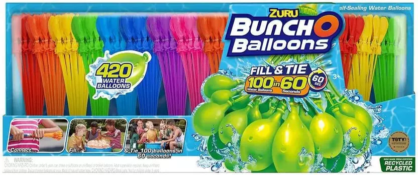 ZURU Bancio Balloon Воздушные шары с водой, 420 шт. 1506370