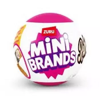 ZURU MINI BRANDS Retro Mini Brands Ретро-игрушка-капсула Mystery / [5 сюрпризов] [Предмет]