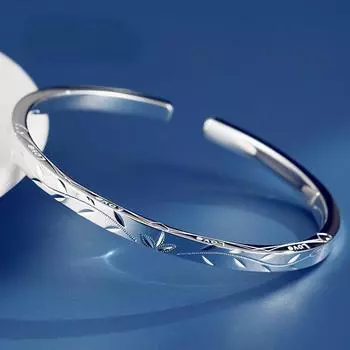 Zuyin 9999 Лесная серия Цветочный браслет Ветер Маленький и прозрачный Новый 520 подарок на День святого Валентина для подруги Adjustable size