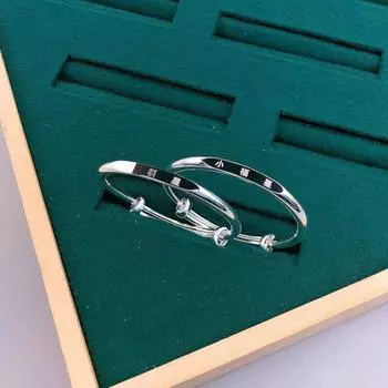 Zuyin 9999, пара ярких и милых детских браслетов с принтом, подарок для ребенка в полнолуние, подарок для родителей и детей в возрасте 61 года Adjustable size