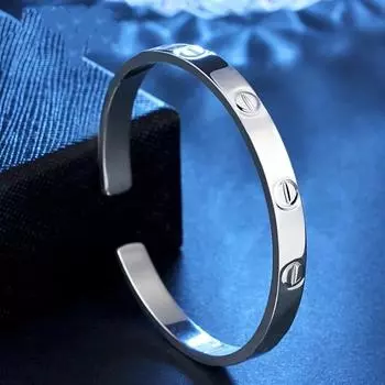 Zuyin 999,9 модный открытый однотонный серебряный браслет для женщин, модный молодежный подарок 2024 года на день рождения подруги и День матери Adjustable size