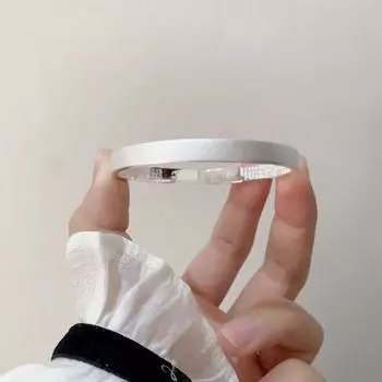 Zuyin 999 Древний браслет с пескоструйной обработкой лица, сердцем, меридианом, открывающимся снизу, маленький и универсальный дизайн, легкая роскошь и простота Adjustable size