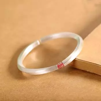 Zuyin S999 модный легкий роскошный китайский стиль Mobius красный выжженный синий женский браслет с благословением Adjustable size