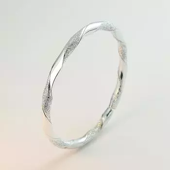 Zuyin S999 витой однотонный браслет, новый китайский маленький красный книжный серебряный браслет, детский индивидуальный универсальный подарок для подруги Adjustable size серебряный