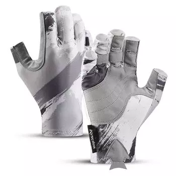 ZVCXOE Рыбалка 5 шт. Рыбалка Смартфон Износостойкий Цикл Для Серых Перчаток XL, Вырезать, Перчатки, Тонкие, Эластичные, Воздухопроницаемые, Противоскользящие, Эксплуатация, Устойчивые, серый