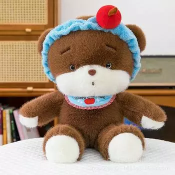 Зверь Ловит Кролика Собака Кукла Кукла Спящий Медведь Серия Плюшевая Игрушка Убаюкать Спящую Подругу Подарок 35cm