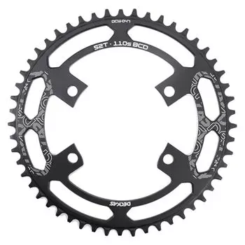 Звезда для шоссейного велосипеда DJC 110bcd 7 8 9 10 11 12 скоростей R9200 RX600 Dura ace Tiagra GRX 105 R7100, R8100, R7000, R8000, R9100, R9000, 4700, 5800, 6800, чёрный