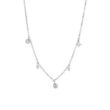 Звезда Капля воды Бахрома Ожерелье Женственность Простой Темперамент Модный Универсальный Ключичная Цепочка