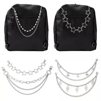 Звезда металлическая сумка цепочка бабочка женская сумка аксессуары сумка цепочка для сумки style 9