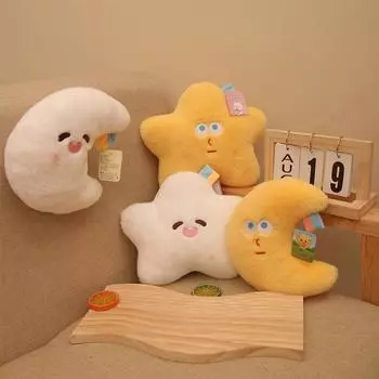 Звезда плюшевая кукла подвеска милая девочка сердце мультфильм кукла сумка подвесное украшение подарок милая креативная кукла 8 inch