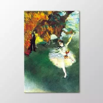 Звезда (Танцовщица на сцене), 1876-1878 Живопись