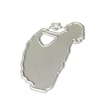 Звезда женщин резки металла умирает трафарет для скрапбукинга DIY альбом штамп бумага тиснение