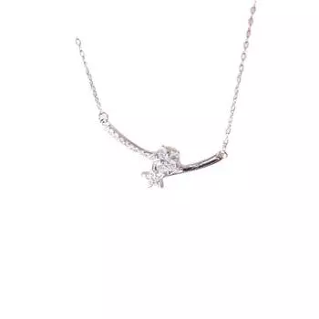 Звездное соглашение ожерелье Метеор для женщин, модная легкая роскошная ниша, высококачественный дизайн, чувственная ключичная цепочка, новогодний новый стиль