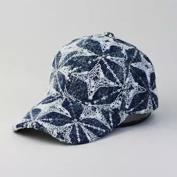 Звездные блестки винтажные женские кепки Duckbill универсальная шляпа для защиты от солнца на открытом воздухе модная джинсовая бейсболка весна-осень